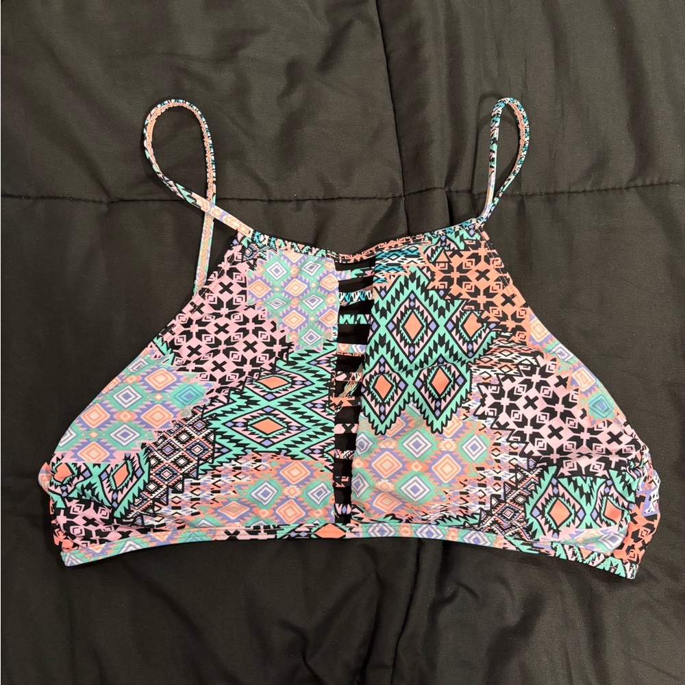 Catalina Vibrant Multicolor Swim Top